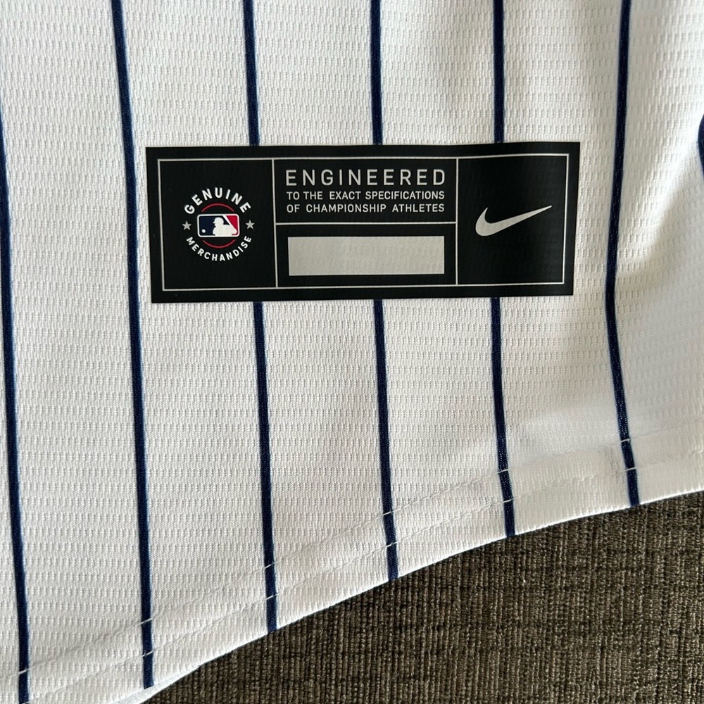 Nike Authentic New York Yankees Derek Jeter #2 MLB Baseball Jersey Men’s Sz L - Picture 6 of 7